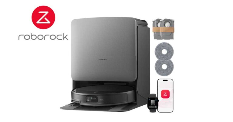 Roborock Saros 20 robot aspirapolvere premium con RockDock e controllo vocale