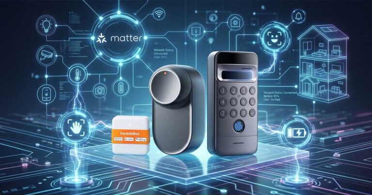 SwitchBot Smart Lock Ultra serratura smart con tastierino, impronte digitali e riconoscimento facciale