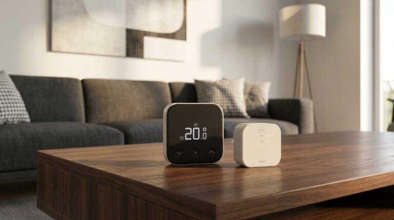 tado° Termostato Intelligente X Starter Kit con Bridge X per controllo riscaldamento smart
