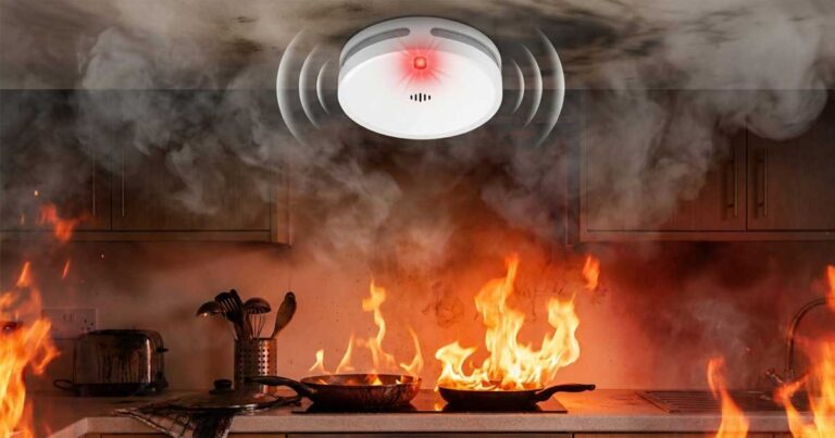 Meross Rilevatore di Fumo WiFi Matter con Hub MSH450 per smart home compatibile con Alexa e Home Assistant