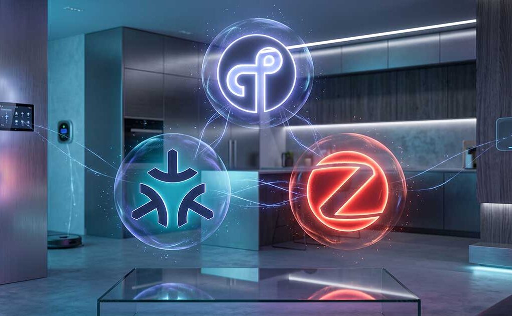 Matter, Thread e Zigbee in una smart home