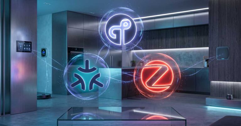 Matter, Thread e Zigbee in una smart home